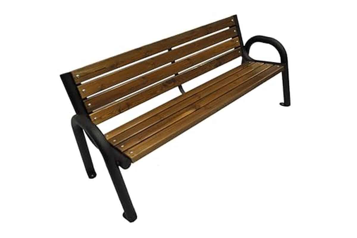 Test : banc de jardin Primario Grande en noyer 200 cm