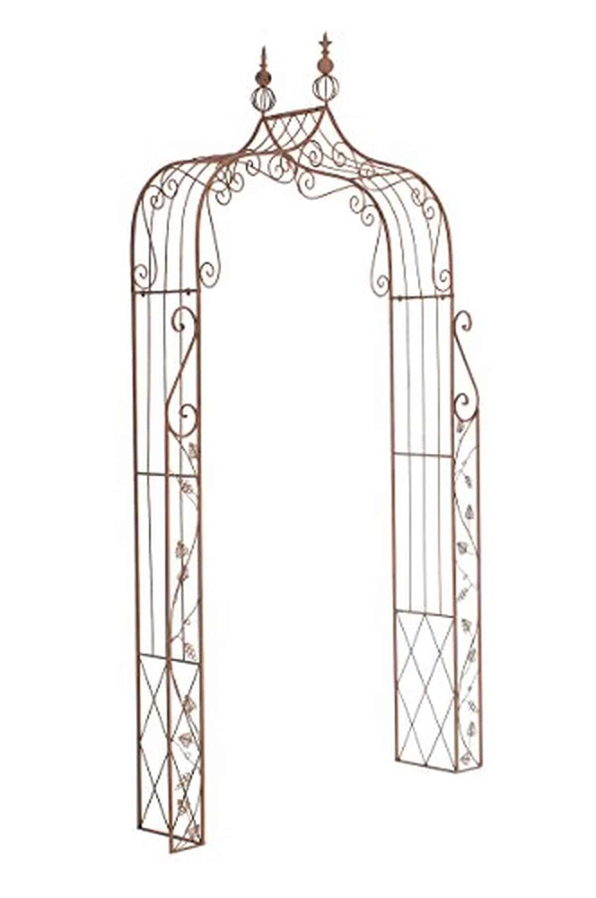 Test de l'arche à rosiers Aurora CLP : support métallique élégant et stable