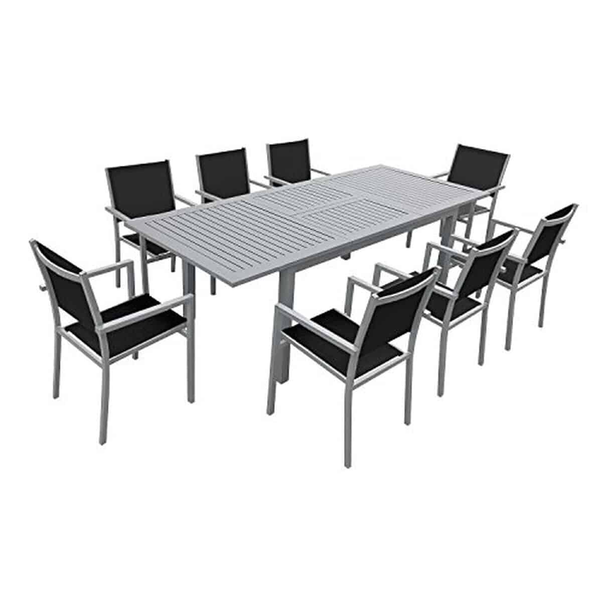 Test : salon de jardin Capri Happy Garden 8 places élégant et extensible