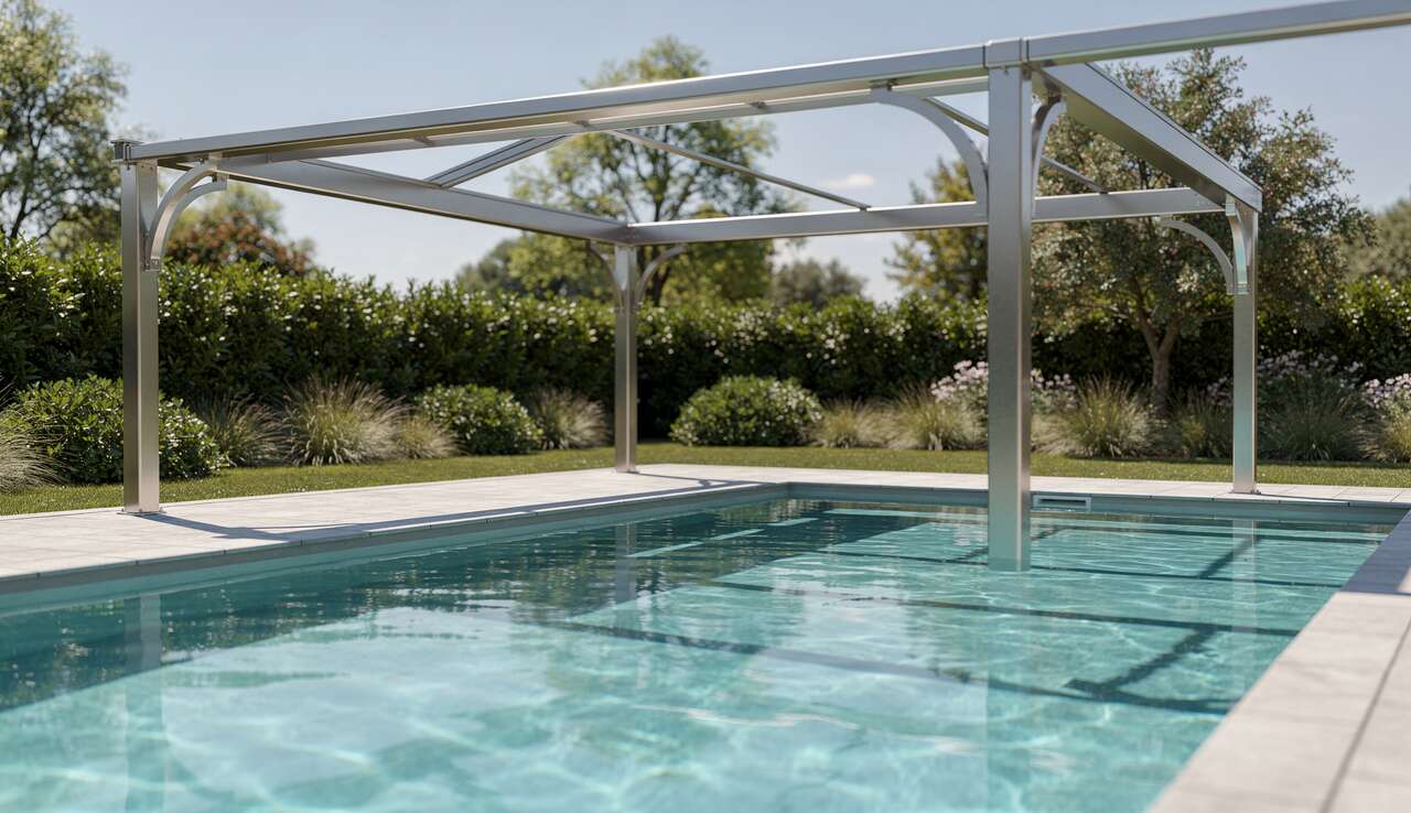 Nettoyer l&rsquo;armature et les montants de l&rsquo;abri