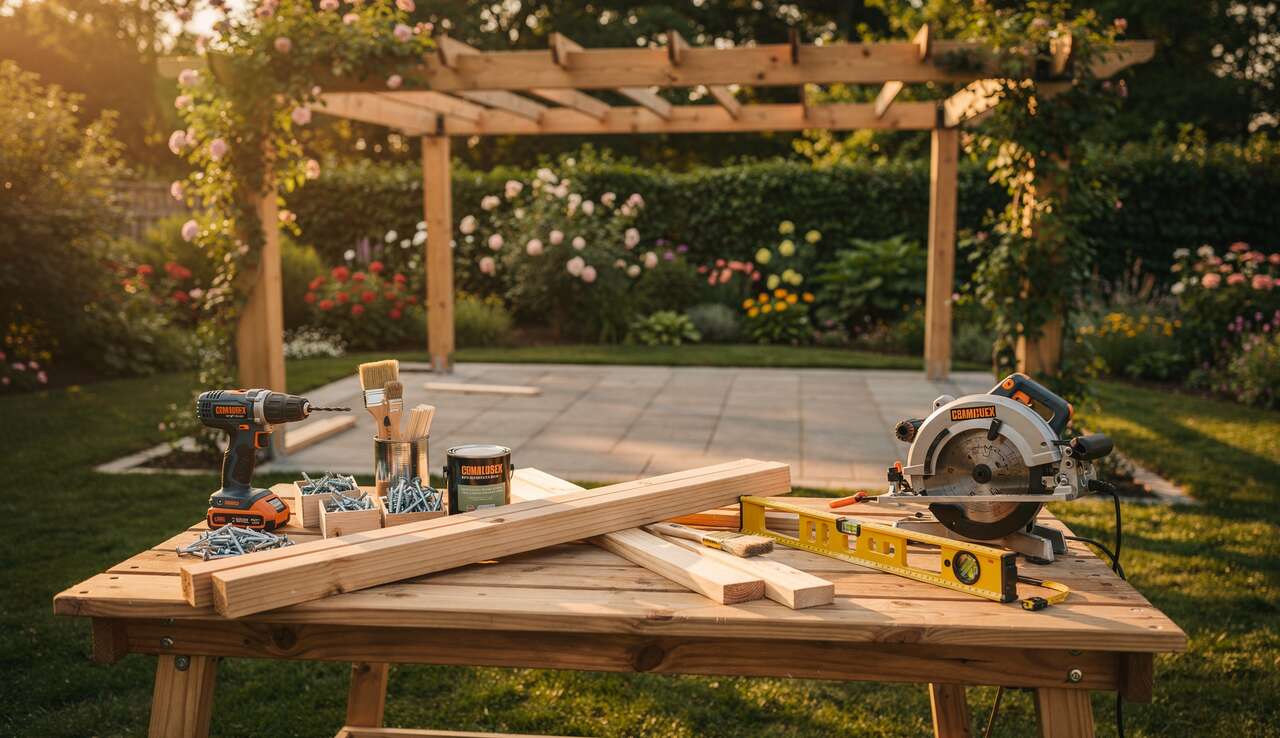 Comment installer une pergola végétale ?