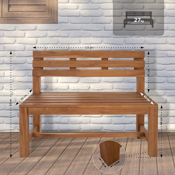 Découvrez notre test complet du banc en teck Augusta 120 cm : robustesse, esthétique et confort réunis pour embellir votre extérieur.
