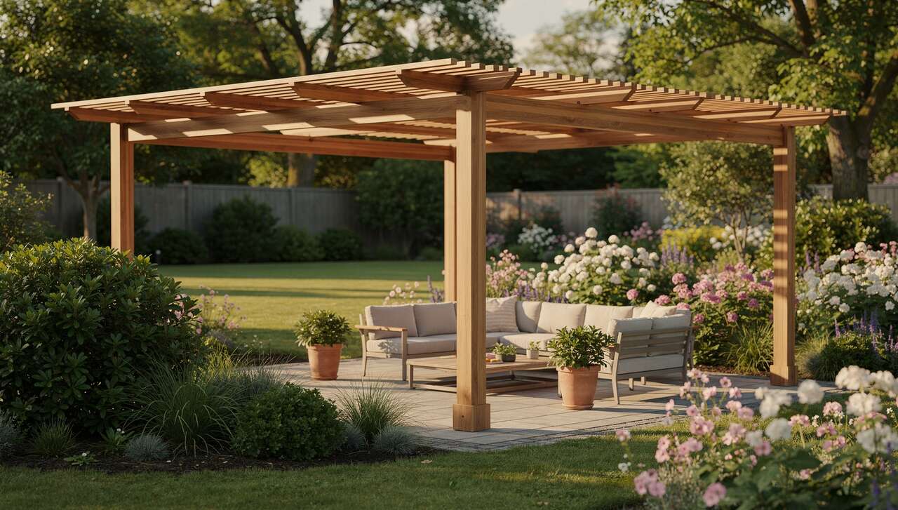 Quelle taille idéale pour une pergola ?