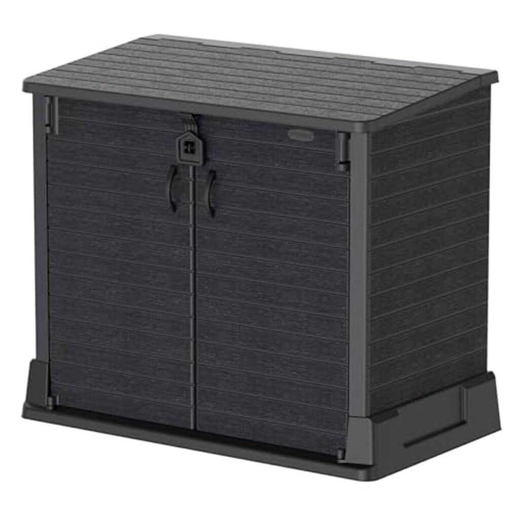 Test : abri de jardin Duramax StoreAway 850L, rangement extérieur polyvalent