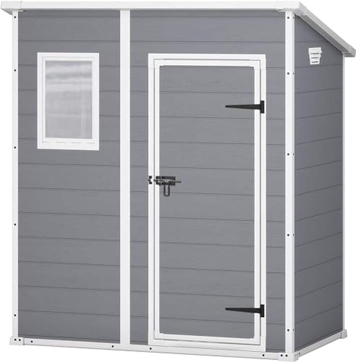 Test : abri de jardin Keter Manor 64 monopente 1, 8m²