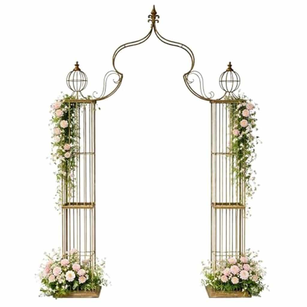 Test de l'arche de jardin DanDiBo 93969 en métal