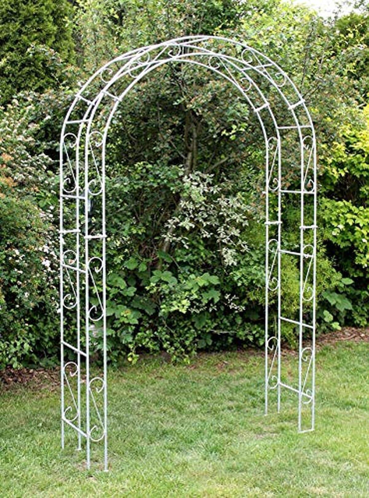 Test du modèle DanDiBo Rose Arch galvanisé : solidité et élégance en extérieur