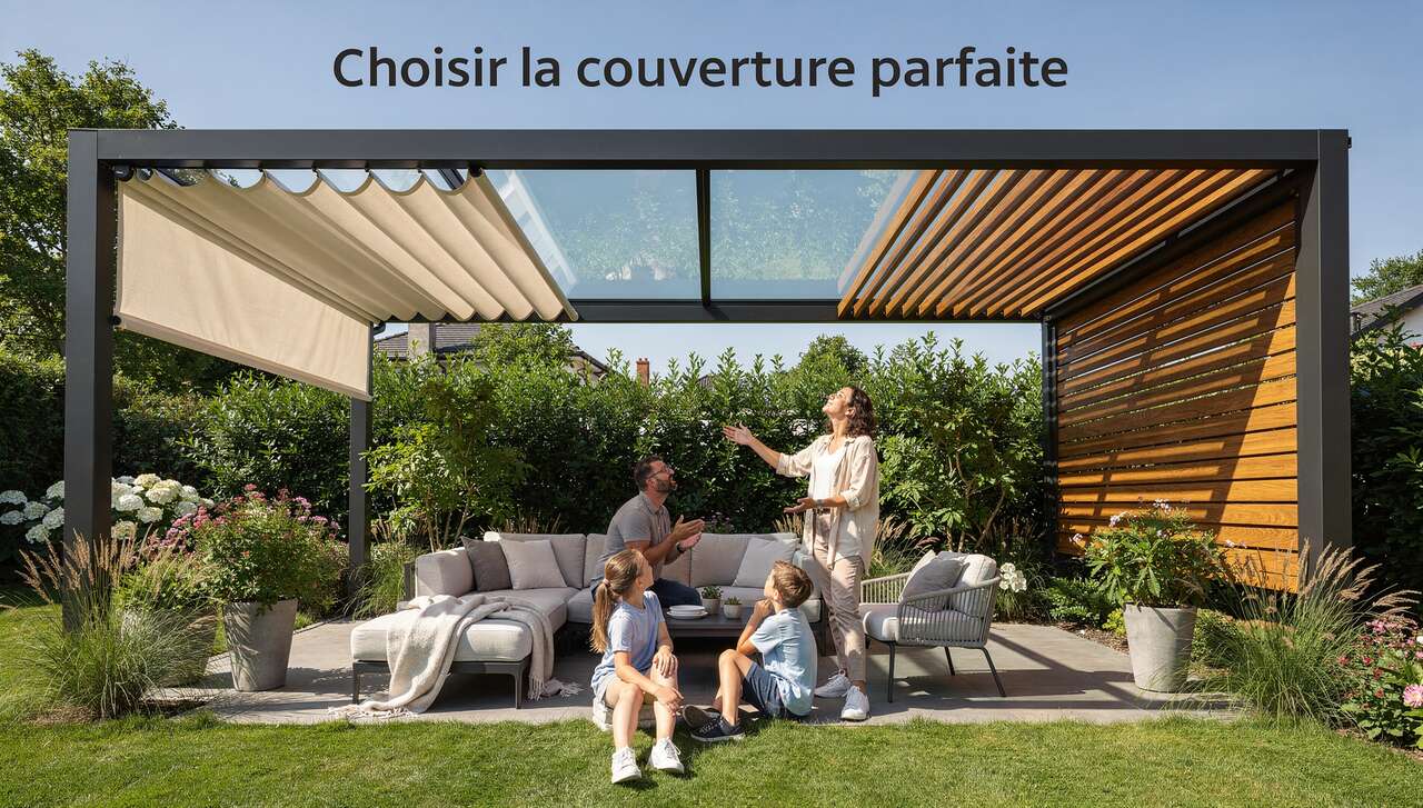 Comment bien choisir la couverture de sa pergola ?