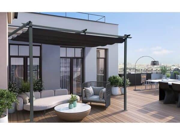 Découvrez notre test complet de la pergola adossée gris anthracite 3x3 m : design moderne, fonctionnalité optimisée et confort assuré pour un espace extérieur exceptionnel.