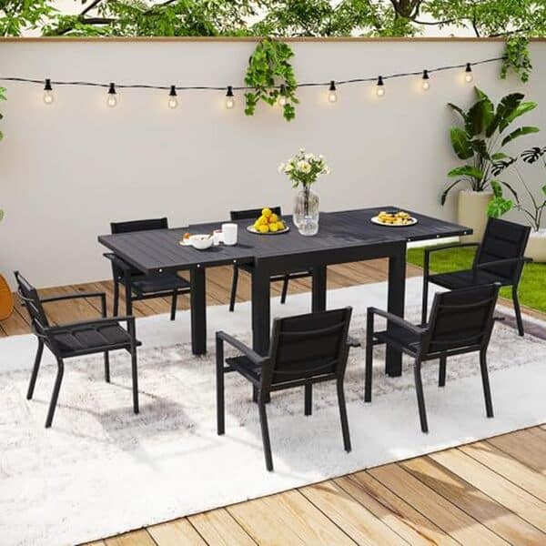 Découvrez notre test détaillé du salon de jardin extensible Devoko 6 personnes en aluminium : caractéristiques, avantages et avis clients pour bien choisir votre mobilier. 