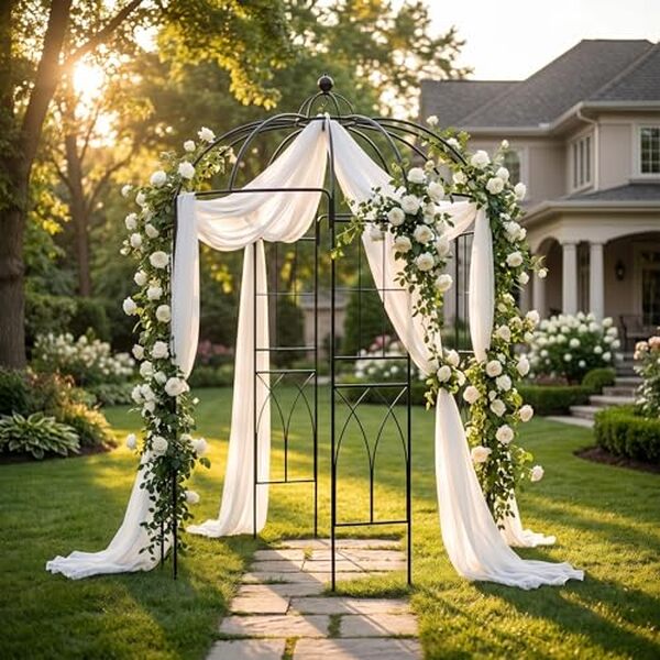 Découvrez notre test complet de la pergola SCENDOR GARDEN 271x207x207 cm: caractéristiques, installation et performances pour vos plantes grimpantes au jardin. 
