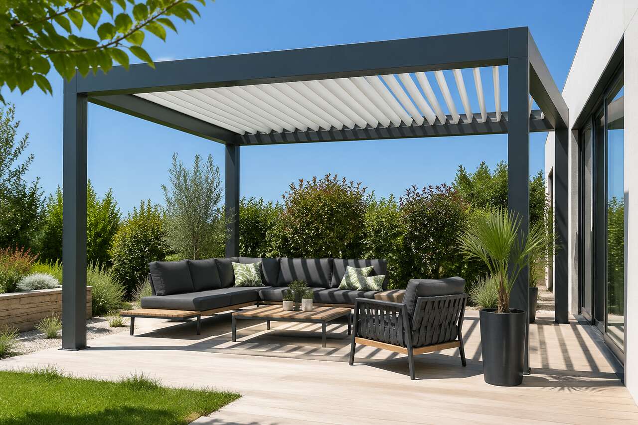 Qu'est-ce qu'une pergola bioclimatique ?