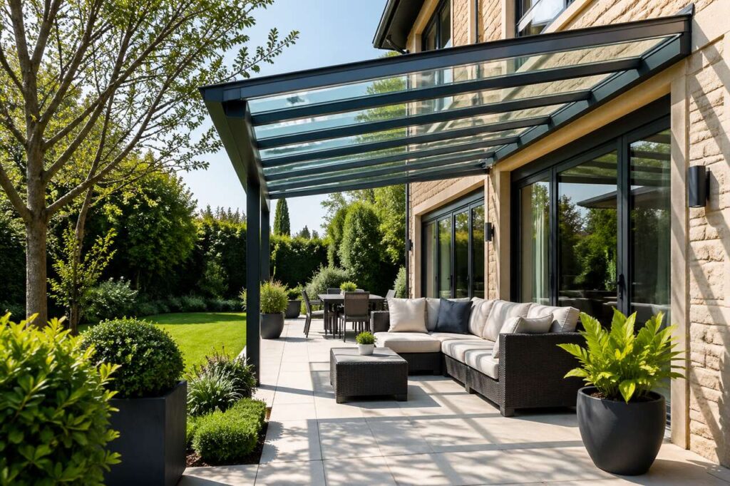 Installer un abri de terrasse : quelles dépenses prévoir ?