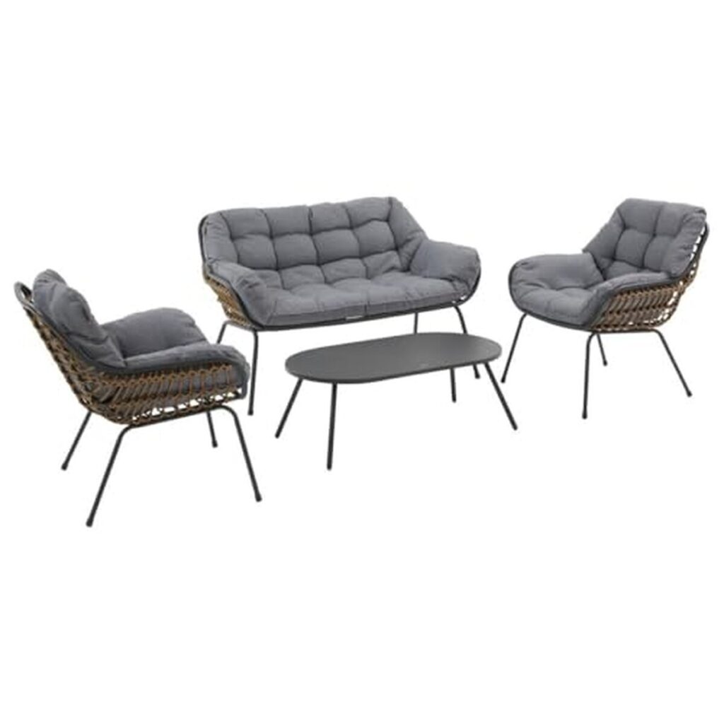 Avis sur le salon de jardin Paopao graphite 4 places Hespéride