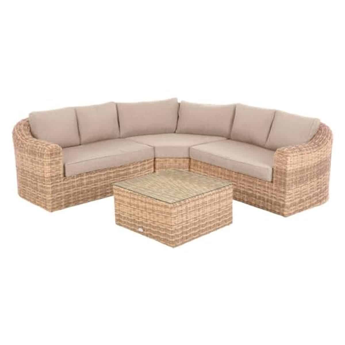 Test du salon d'angle Mooréa Savana Hespéride : mobilier de jardin robuste et élégant