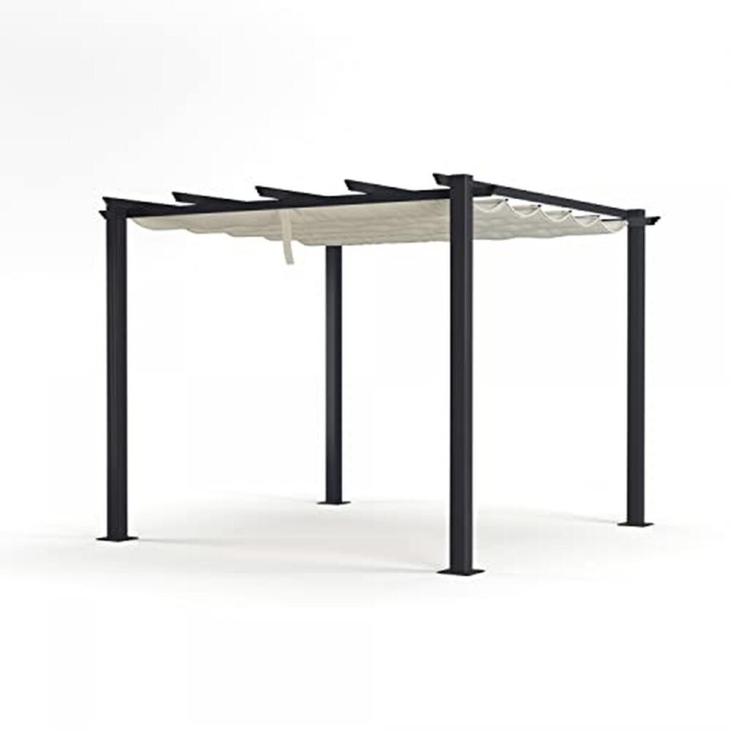 Test : pergola aluminium rétractable Avril Paris OHIO 3x3m