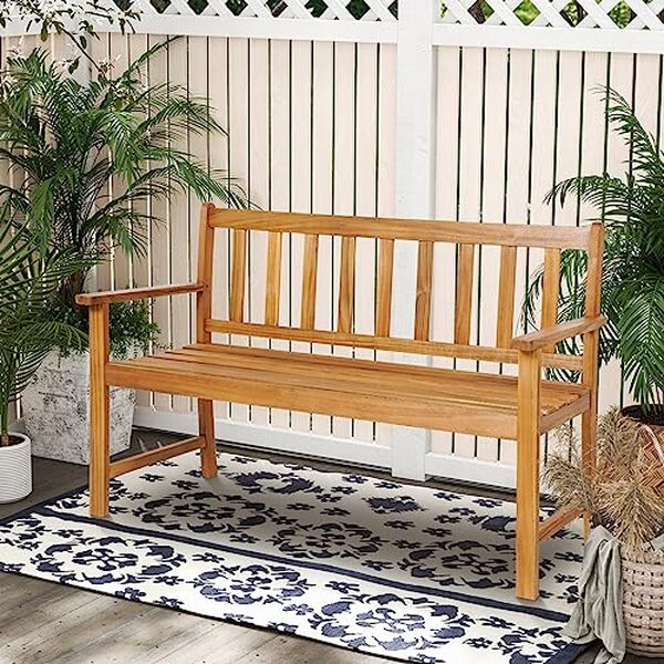 Découvrez notre test détaillé du banc de jardin KOMFOTTEU 2 places en bois d'acacia : qualité, durabilité et design pour votre extérieur. 