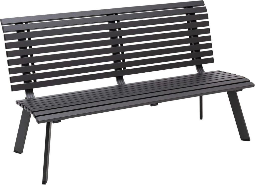 Test : banc de jardin London Dehner, 2 places en aluminium