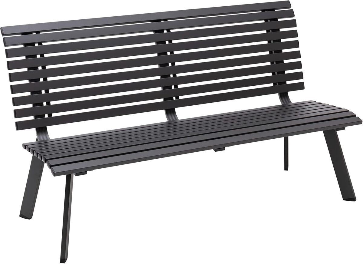 Test : banc de jardin London Dehner, 2 places en aluminium