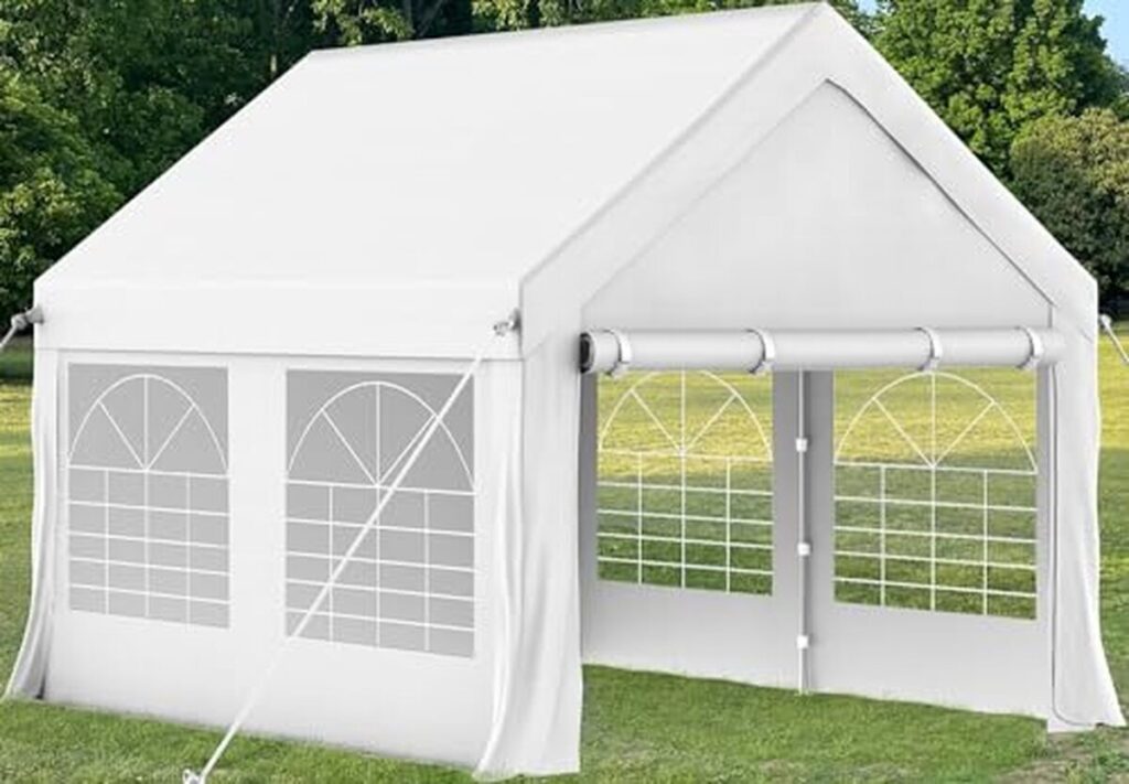 Test du pavillon Homall : tente de jardin 3x4 m imperméable et résistante