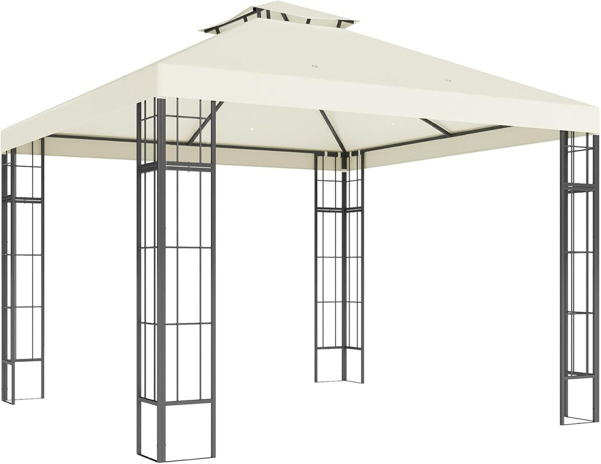Test du pavillon jardin Outsunny : résistance et protection UV