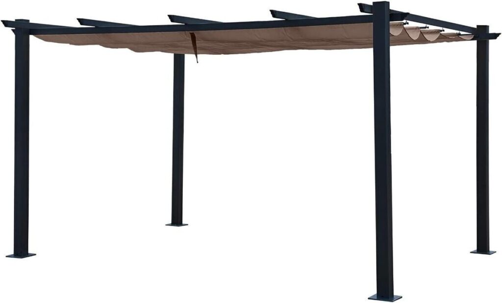 Test : pergola Avril Paris Ohio XL 3x4m avec toile rétractable