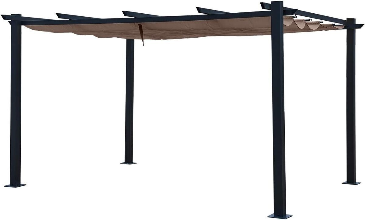 Test : pergola Avril Paris Ohio XL 3x4m avec toile rétractable