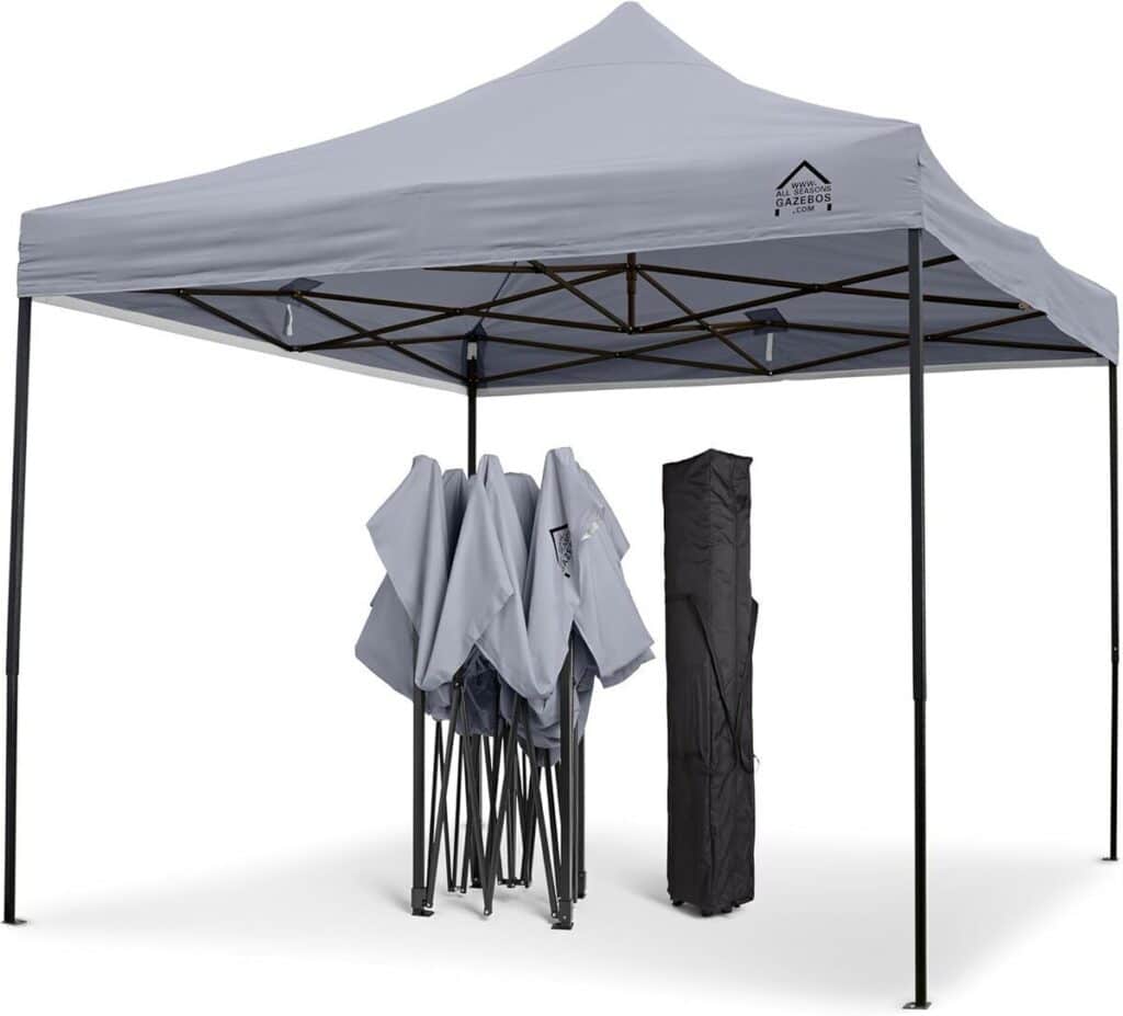 Test tonnelle All Seasons Gazebos 3 x 3 m résistante
