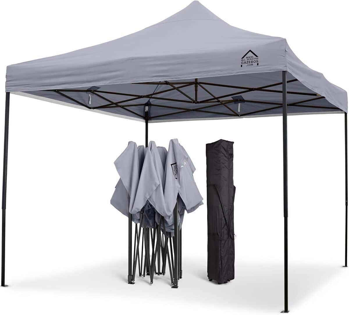 Test tonnelle All Seasons Gazebos 3 x 3 m résistante