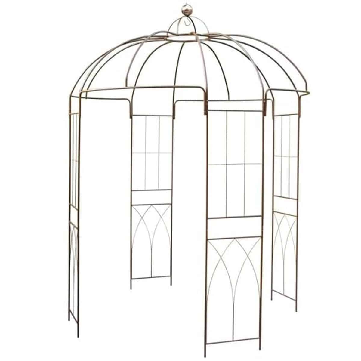 Test : tonnelle treillis en métal 270 cm, l'arche idéale pour votre jardin