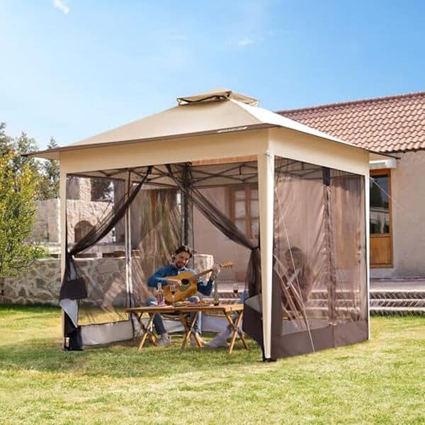 Découvrez notre test détaillé de la tonnelle pliable Vivohome 3x3 m avec moustiquaire : caractéristiques, avantages et performances pour votre jardin.