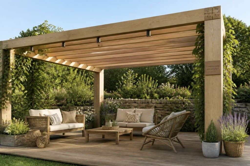 Combien coûte une pergola ?