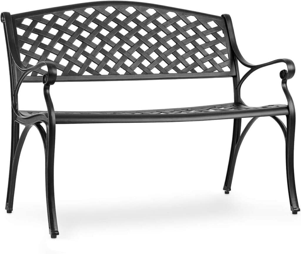 Test : blumfeldt Pozzilli BL, banc de jardin 2 places en aluminium