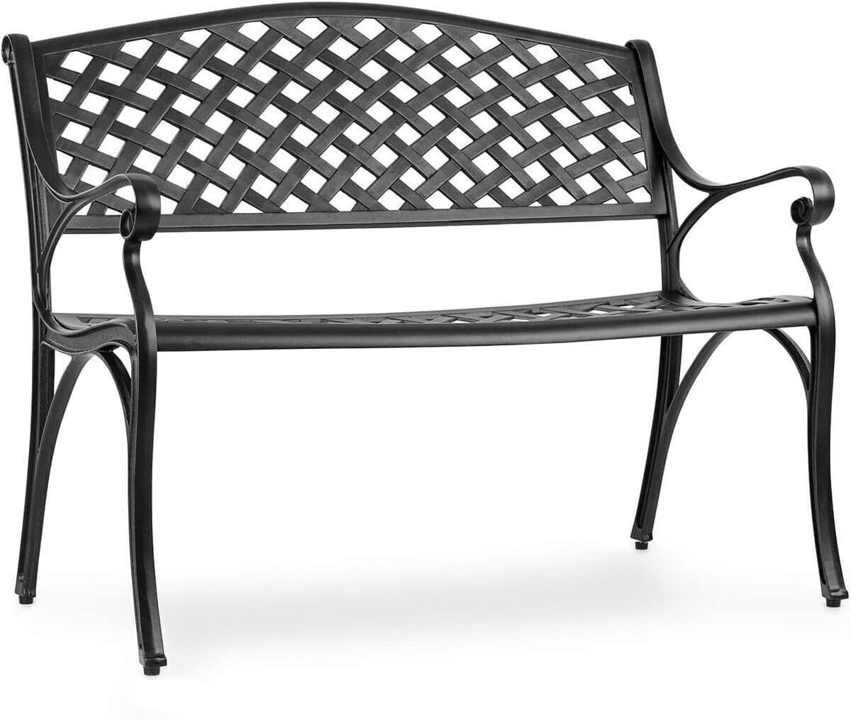 Test : blumfeldt Pozzilli BL, banc de jardin 2 places en aluminium