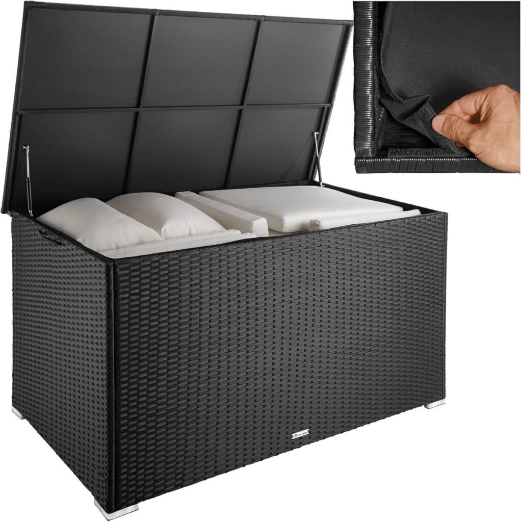 Test : coffre TecTake® 750 L en polyrotin