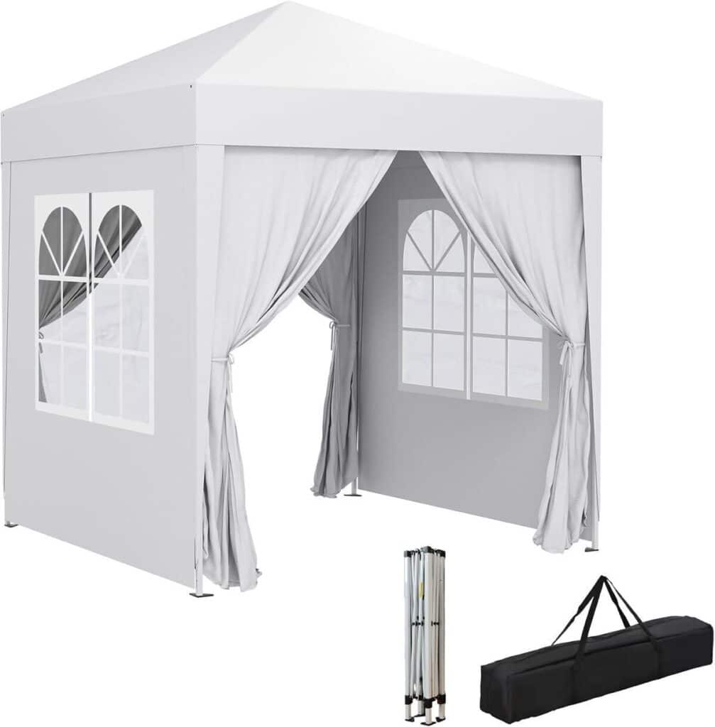 Test : tonnelle pliante Outsunny 2x2 m, un allié pour l'été