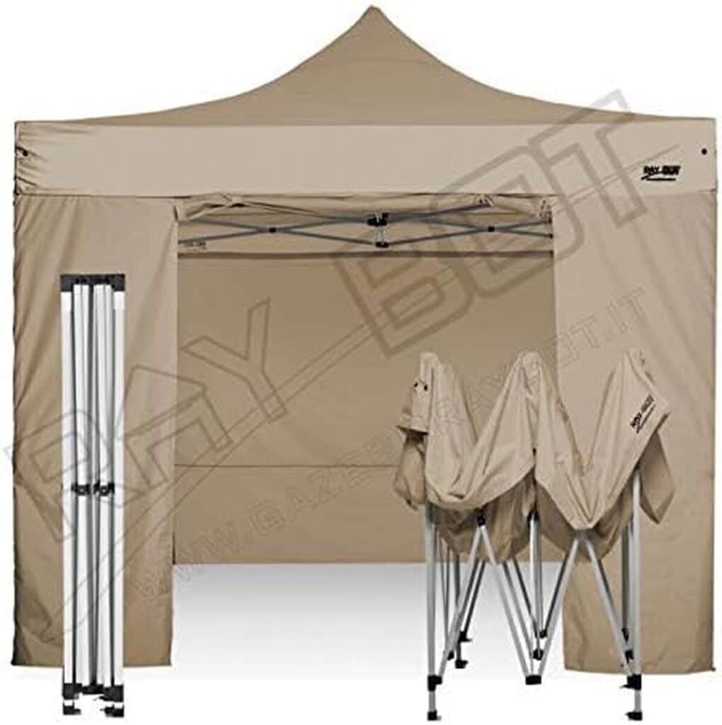 Test : tonnelle RAY BOT 3x3 m, résistante et imperméable