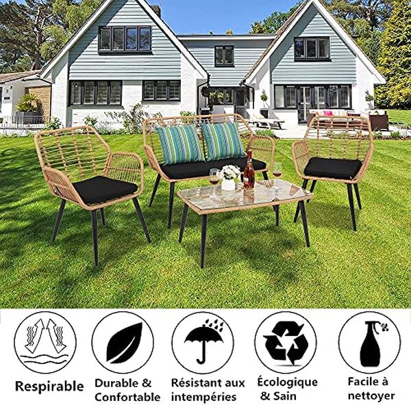 Découvrez le mobilier de jardin CU ALightUp au design rétro en résine : style intemporel, qualité premium et résistance aux intempéries pour votre espace extérieur.
