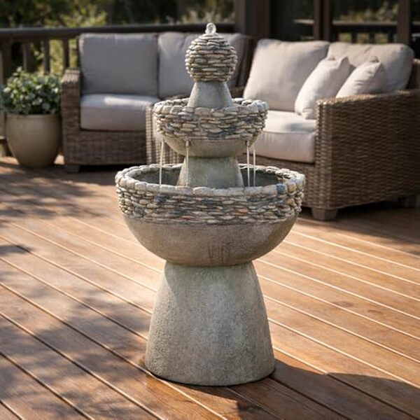 Découvrez notre avis complet sur la fontaine Majestic 3 étages Teamson Home : caractéristiques, avantages et conseils pour transformer votre jardin avec cette fontaine élégante.