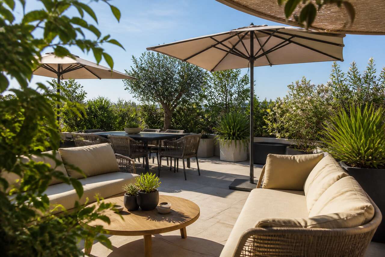 Comment se protéger du soleil sur une terrasse ?