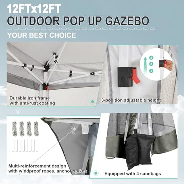 Découvrez notre test détaillé de la tonnelle COBIZI 3.6x3.6m anti-UV avec moustiquaire : performances, qualité et prix pour votre jardin. 