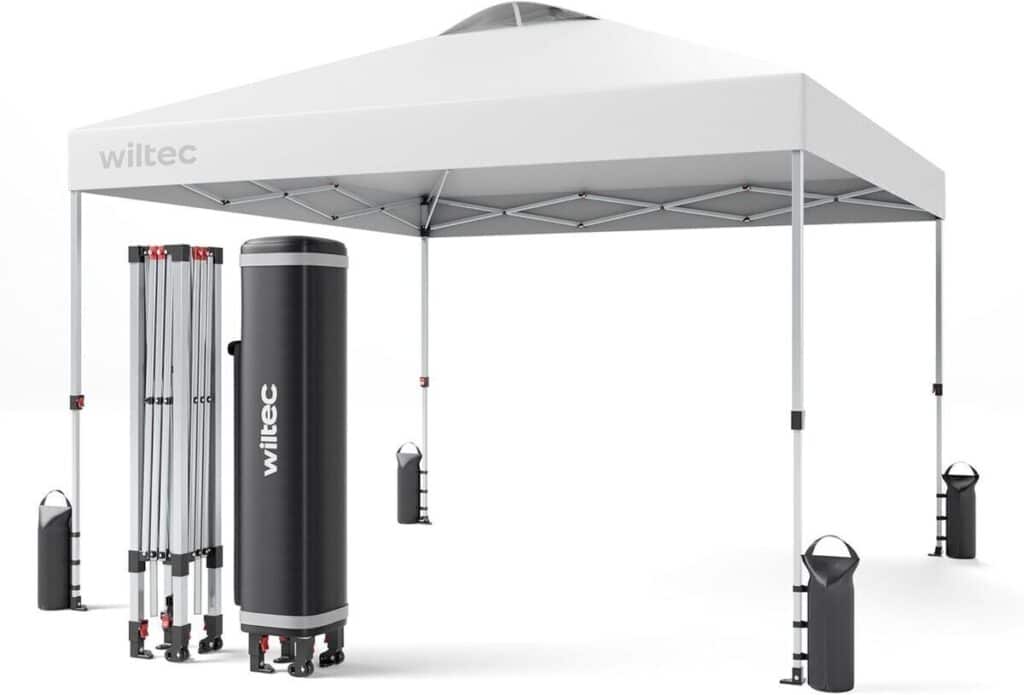 Test de la tonnelle pliable Wiltec : robuste et pratique