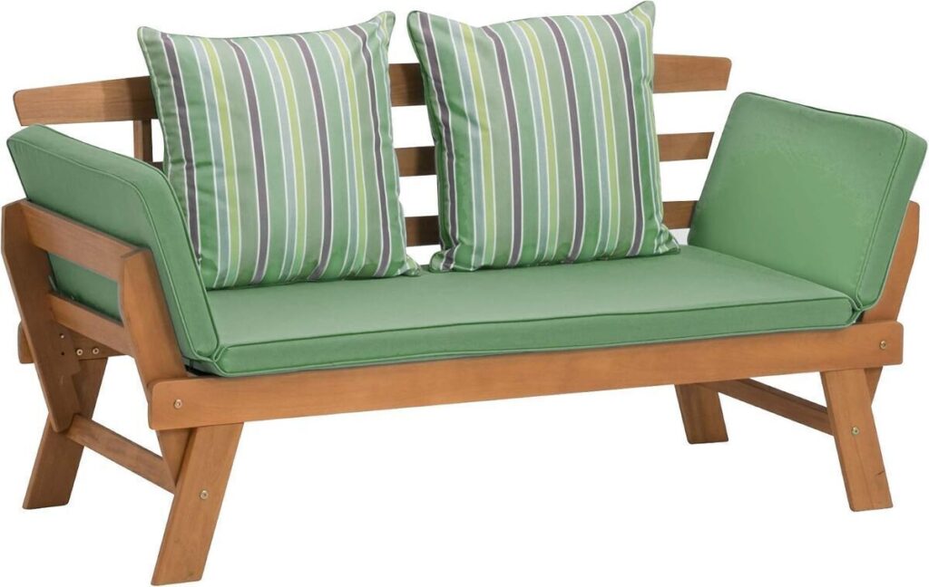 Test du banc de jardin greemotion Velden pour 2 personnes