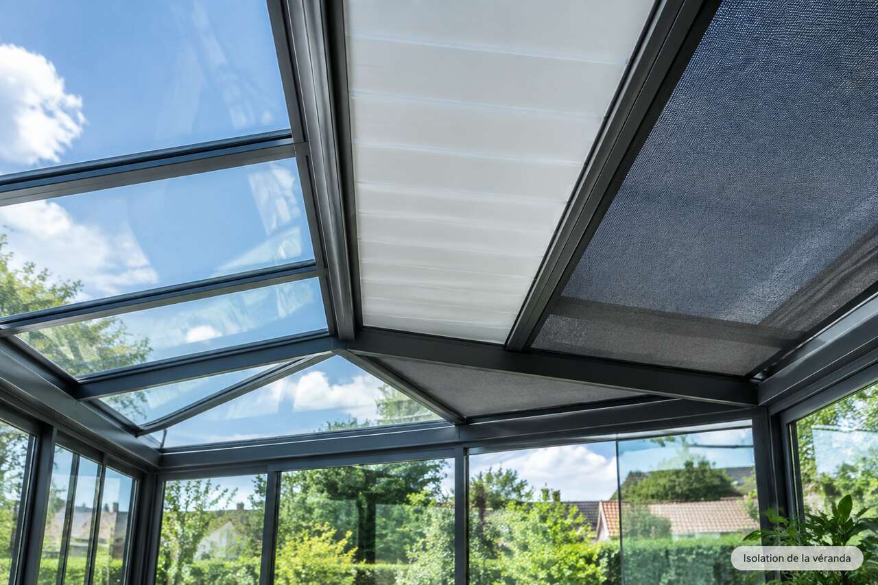 Isoler la toiture de la véranda : polycarbonate, panneaux isolants, verre et protections solaires Isoler la toiture de la véranda : polycarbonate, panneaux isolants, verre et protections solaires