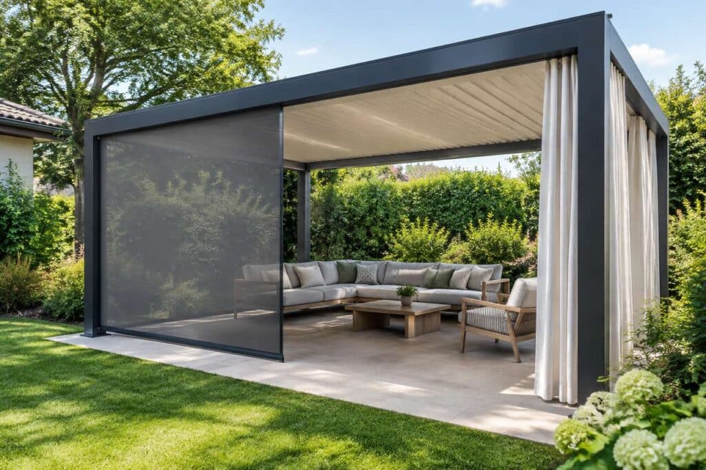Conseils pour la fermeture de votre pergola