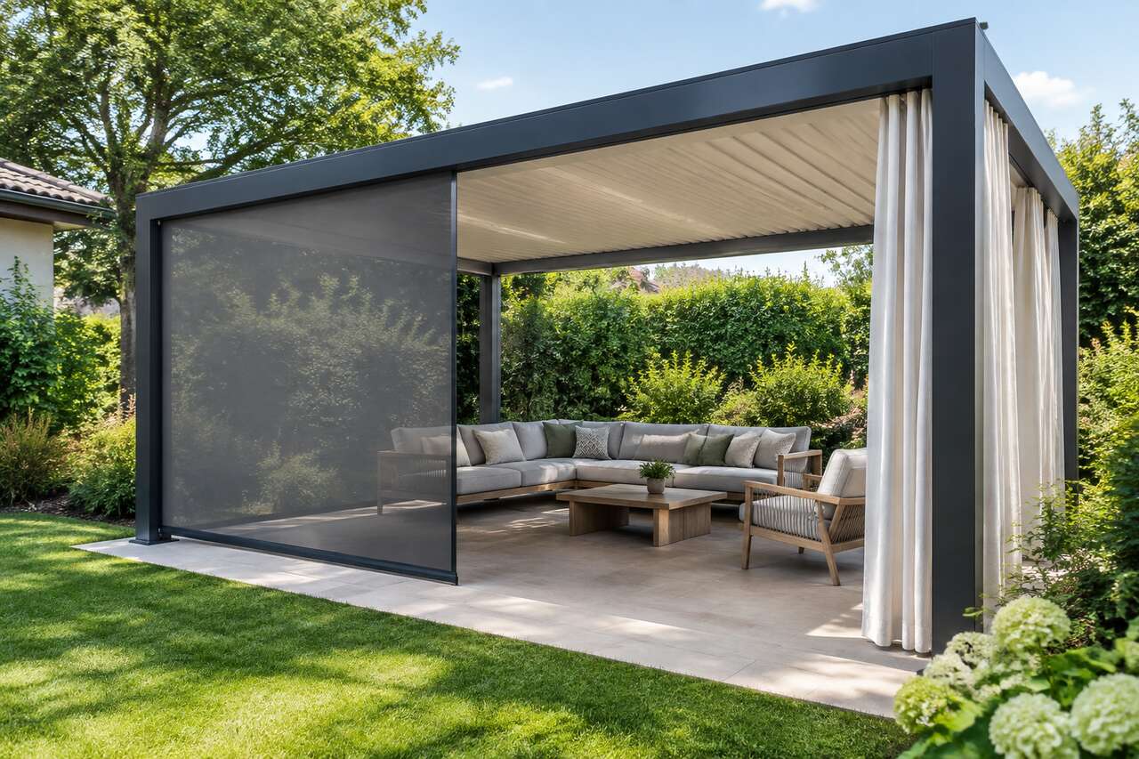 Conseils pour la fermeture de votre pergola