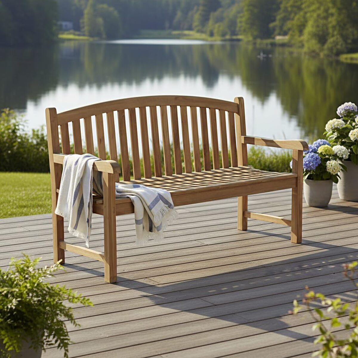 Test : banc en teck massif Teck'Attitude Derby 150 cm