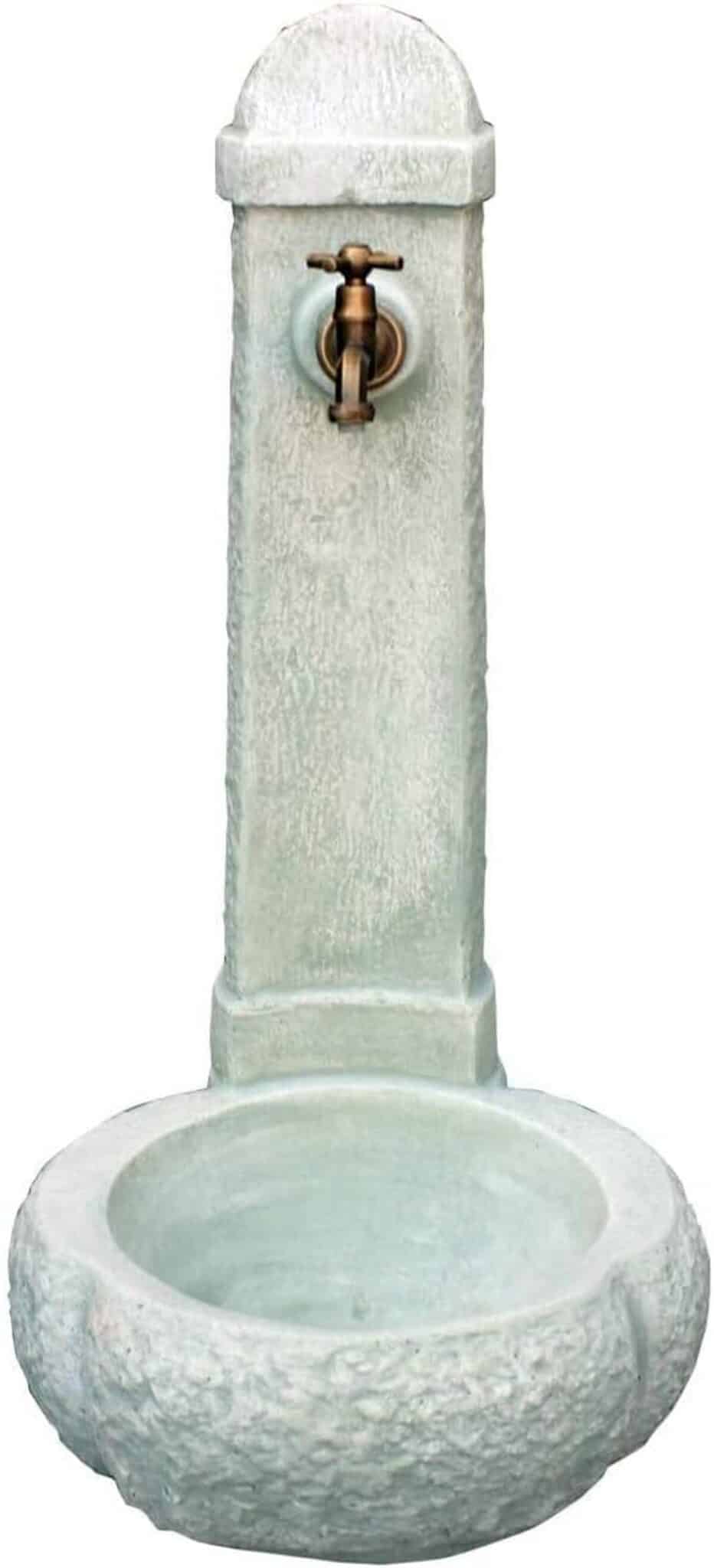 Test : fontaine de jardin KAM CATANIA blanche